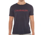 Calvin Klein Men's Relaxed Crew Logo Tee / T-Shirt / Tshirt - Black Iris