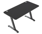 ONEX GD1400Z-SE Z-Shaped Home Office Gaming Desk - Black