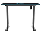 ONEX GDE1200SH Height Adjustable Electric Home Office Gaming Desk - Black/Blue