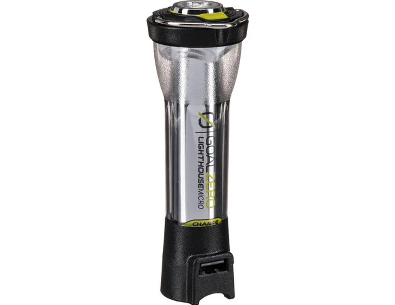 GOAL ZERO Lighthouse Micro Charge - USB Rechargeable Lantern, Flashlight & Charger