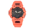 G-Shock 49mm G-SQUAD GBA-900-4ADR Resin Watch - Orange/Black