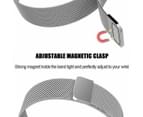 For Samsung Galaxy Watch 4 40mm 44mm /Watch 4 Classic 42mm 46mm Replacement WristBand Magnetic Milanese Band (Black) 3