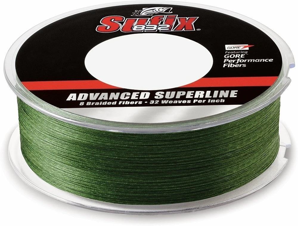 (23kg, Green) - Sufix 832 Braid Line-600 Yards