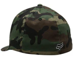 (L/XL, Camo) - Fox Legacy FlexFit Hat cycling cap green/brown cycling cap