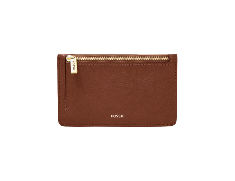 Fossil Logan Brown Card Case SL7925200