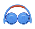 JBL JR300 Kids On Ear Wireless Bluetooth Headphone - Blue
