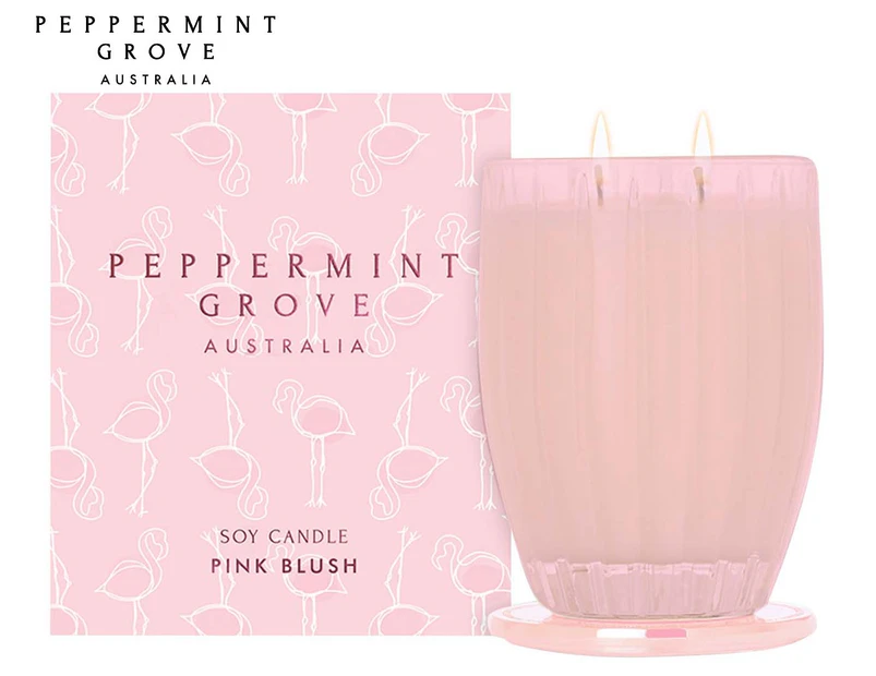 Peppermint Grove Pink Blush Soy Candle 370g