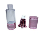 (Pink) - Tvoip 3Pcs/Lot 15ml 30ml 50ml Gold Pink Silver Glitter Diamond Airless Vacuum Bottles Luxury Emulsion Lotion Fragrance Perfume Spray Bottle (Pink)