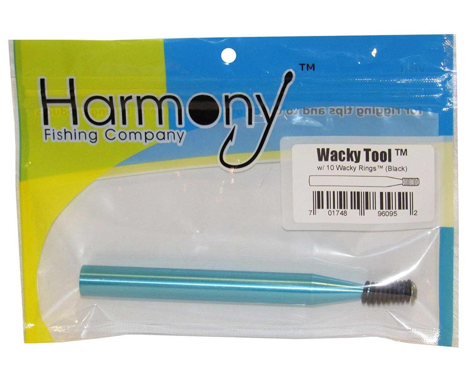 Black O-Rings) - Harmony Fishing - Pro Grade Wacky Tool (O-Ring Rigging  Tool for Senkos & Stick Baits w/10 Wacky Rings)