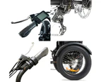 500W Premium Fat Tyre Electric Bike eBike Trike Off Road 18Ah Long Range Lithium Battery