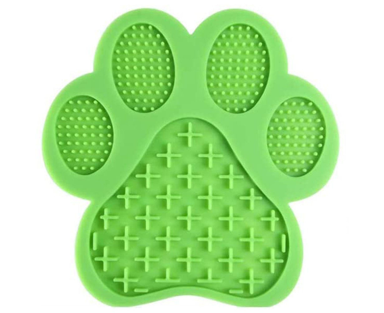 Silicone Dog Pet Lick Mat Pad Boredom Buster Slow Feeder Bath Grooming  Helper AU