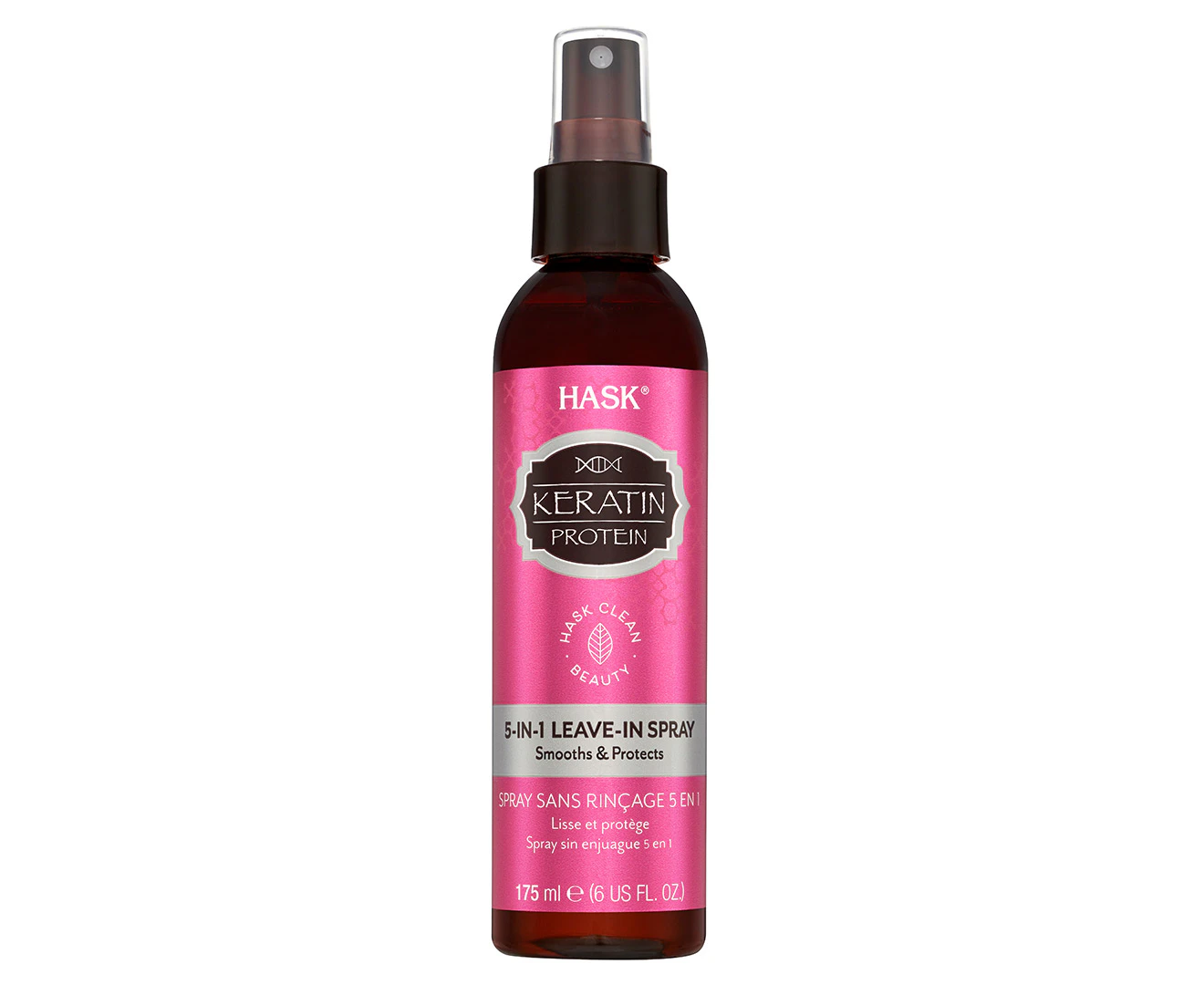 Hask Keratin Protein Smoothing Pro 5-In-1 Leave-In Spray 175ml