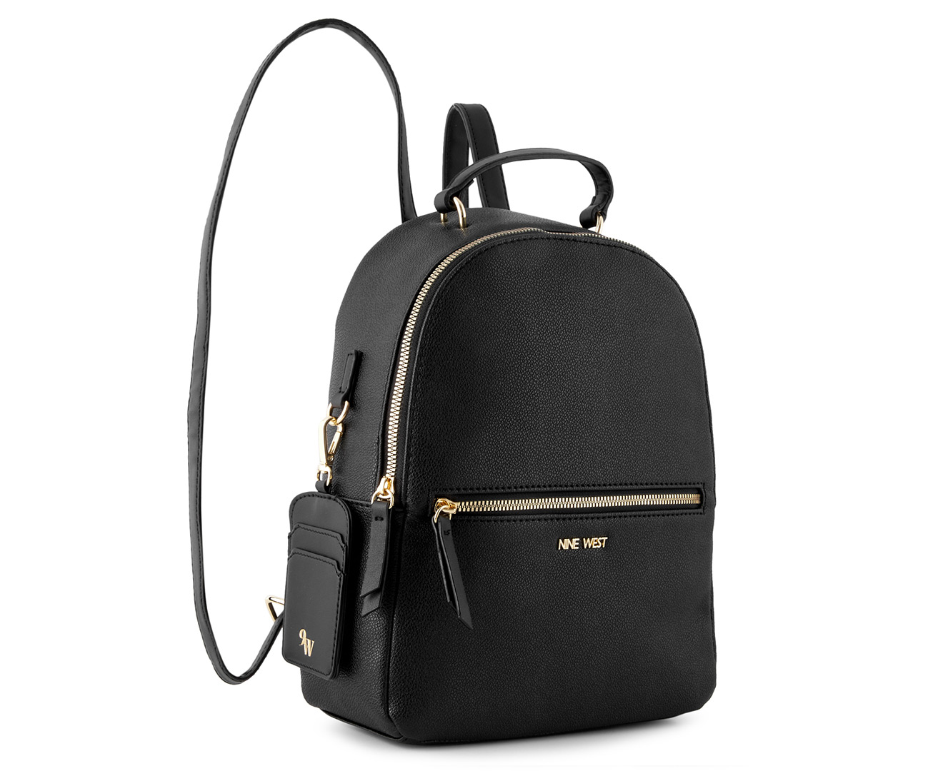 Nine West Sloane Backpack - Black Logo | Catch.com.au