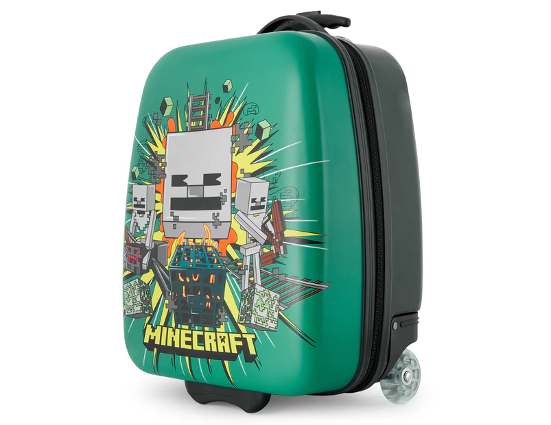 Minecraft Shell Rolling Luggage - Multi