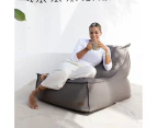 Boss Bean Bag Chairs - Washed Canvas - Mocha - Beanbag Couch - Indoor - Reading Chair