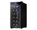 Devanti Wine Cooler Fridge 12 Bottles