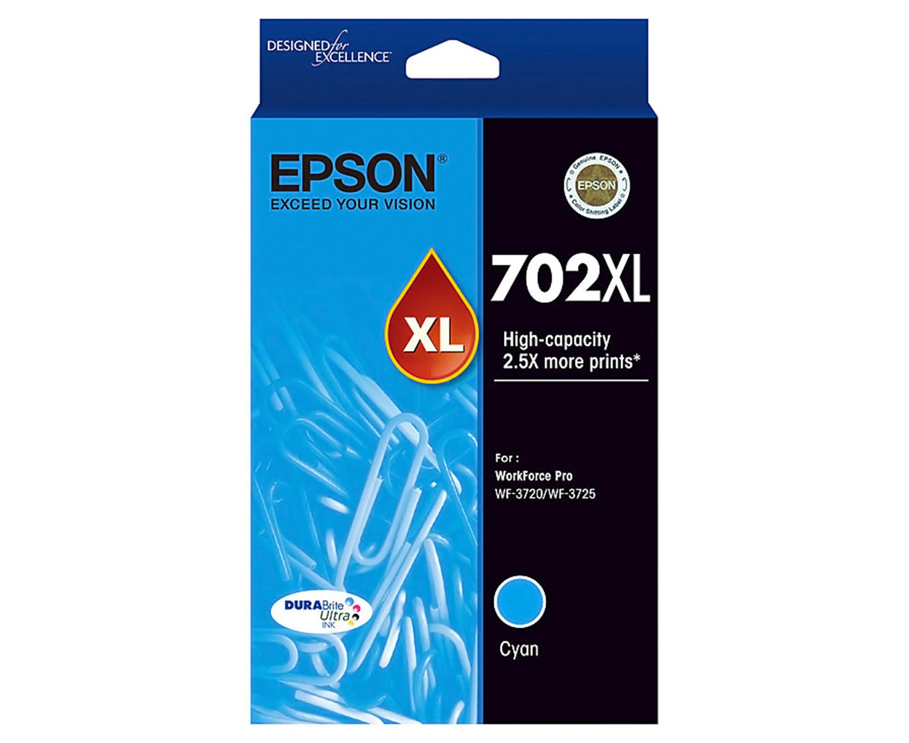 EPSON 702XL Cyan Ink Cartridge