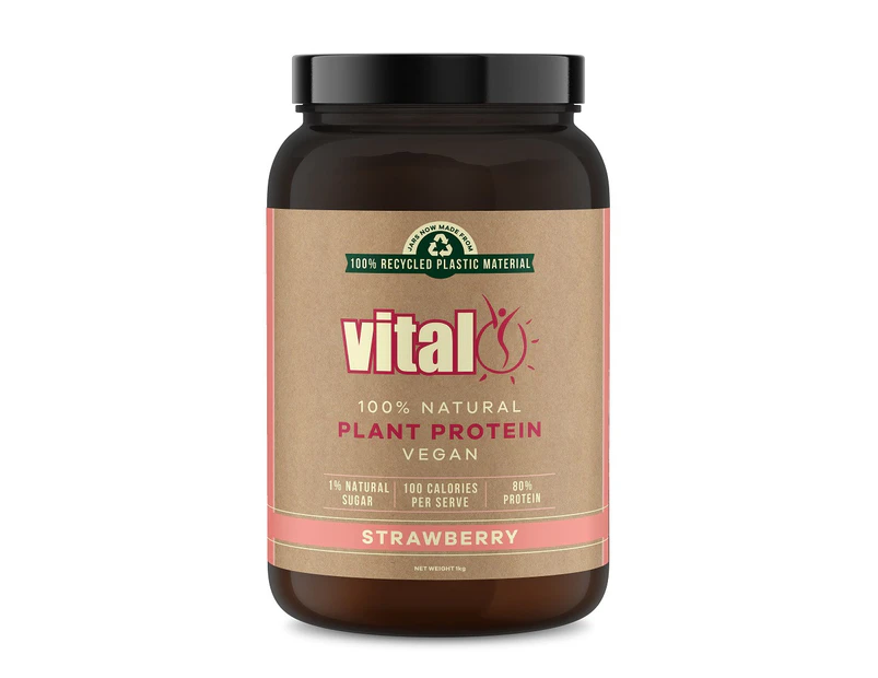 Vital Plant Protein Strawberry 1KG