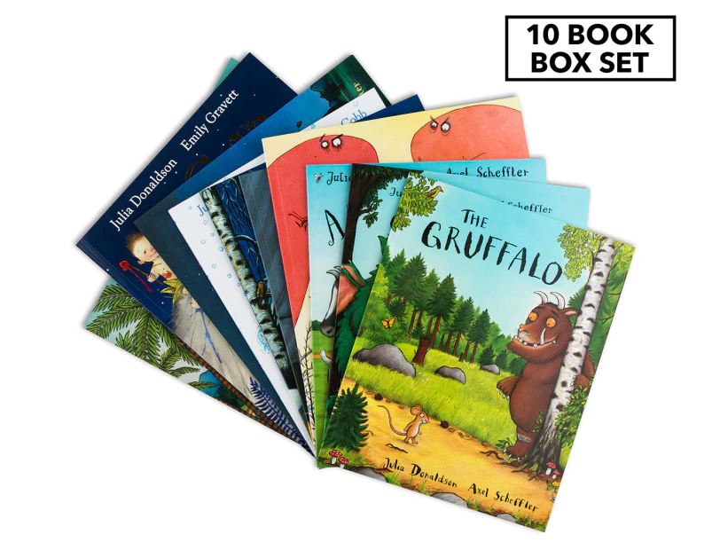 Julia Donaldson Collection Kids 10 Book Pack