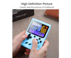 Gaming Console Handheld Retro Video Game Console Built in 500 Classic Games -Single Players - Blue
