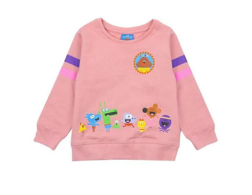 Hey Duggee Girls Squirrel Club Sweatshirt (Pink) - NS6441