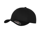 Flexfit Childrens/Kids Wooly Combed Cap (Black/Black) - PC2104