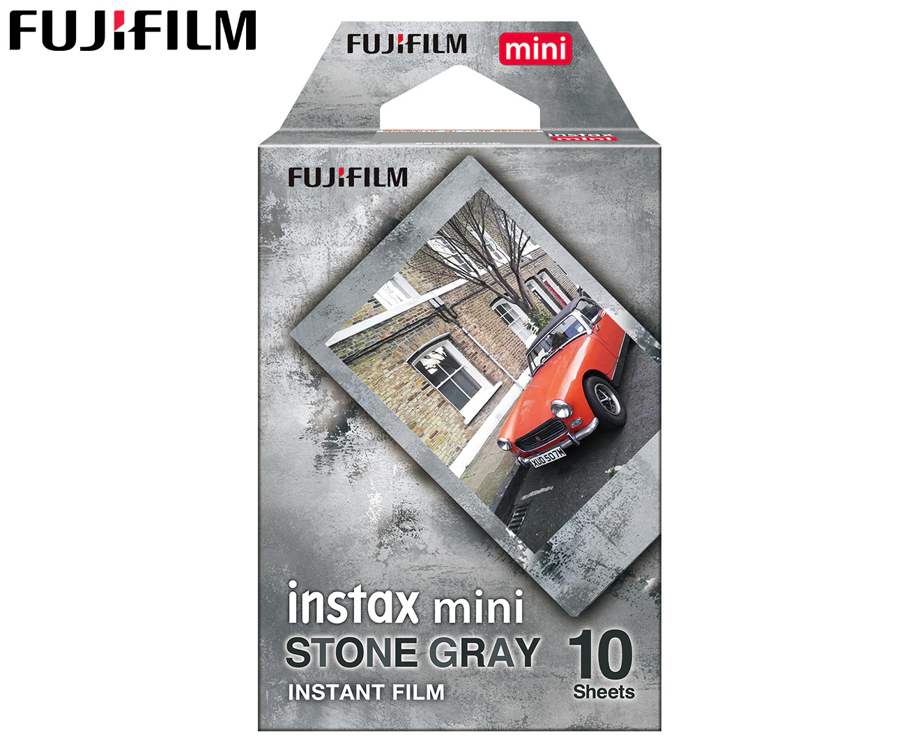 Fujifilm Instax Mini Film 10-Pack - Stone Grey