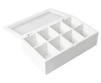 Ortega Kitchen 8 Cube Tea Box - White
