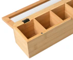 Ortega Kitchen 5 Cube Tea Box - Natural