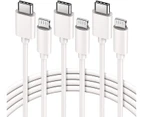 [3 PACK] USB C to Lightning Cable, iPhone Charger Cable Fast Charging-Compatible for iPhone 12/11 Pro/X/XS/XR/8 Plus/iPad/AirPods Pro