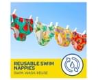 Huggies Little Swimmers Size S / 7-12kg Reusable Swim Pants - Pineapple Party 4