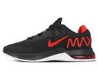 Nike Men's Air Max Alpha Trainer 4 Training Shoes - Black/Chile Red/White