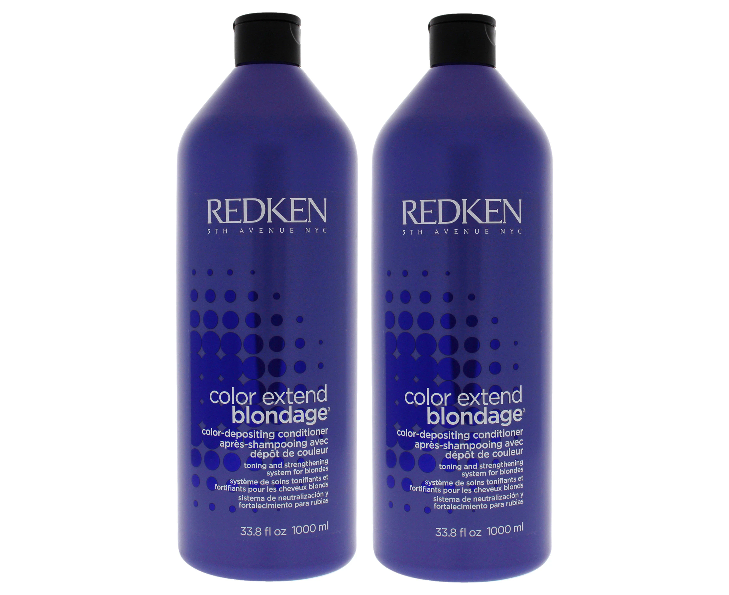 Redken Color Extend Blondage Color Depositing Conditioner by Redken for Unisex - 33.8 oz Conditioner - Pack of 2