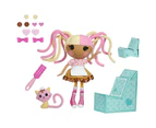 Lalaloopsy Scoops Wafflecone Silly Hair Doll w/ Pet Cat Kids/Children 4y+ Toy