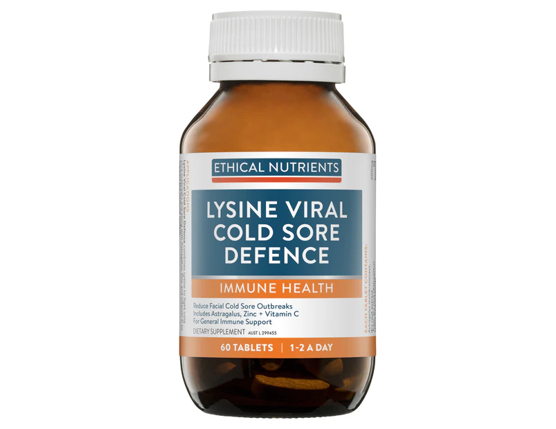 Ethical Nutrients Lysine 60 Tablets