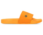 Nicky Kay Women's Slides - Orange/Khaki