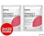 2 x Melrose Vitamin C Ascorbic Acid Powder 125g 1