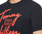 Tommy Hilfiger Men's Boulevard Tee / T-Shirt / Tshirt - Sky Captain