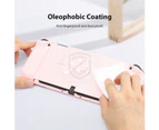 Nintendo Switch OLED Case, Dockable Hard Shell Protective Cover for Console and Joy-Con Controllers - Matte Pink