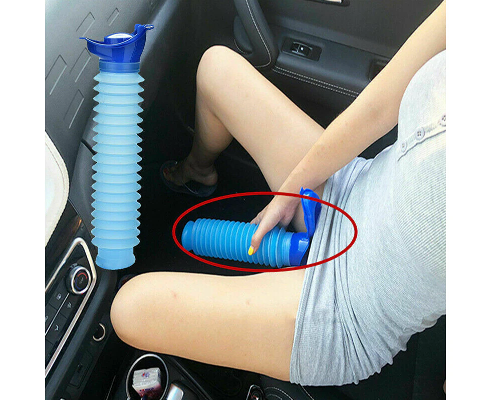 Portable Urinal 750ml Male Female Unisex Travel Camping Car Toilet Pee Bottle