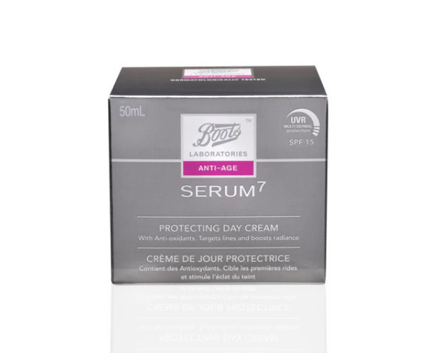 Boots Laboratories Serum 7 Protecting Day Cream SPF15 50ml