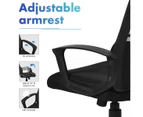 Giantex Ergonomic Office Chair Swivel Computer Desk Chair Mesh Executive Chair w/Armrests Adjustable Headrest