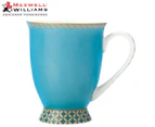 Maxwell & Williams 300mL Teas & C's Classic Footed Mug - Aqua