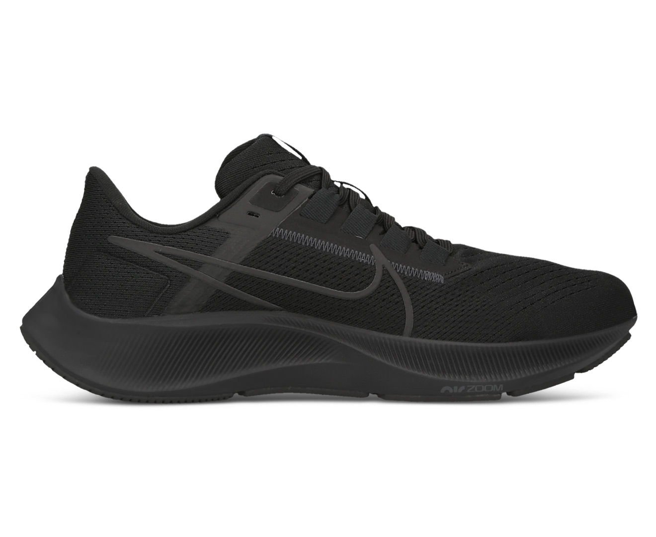 Nike Men's Air Zoom Pegasus 38 Running Shoes - Black/Anthracite/Volt ...