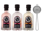 New York Cocktail Infusion Mixer 4-Piece Gin Sampler Kit