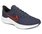 Nike Men's Downshifter 11 Running Shoes - Thunder Blue/Chile Red 2