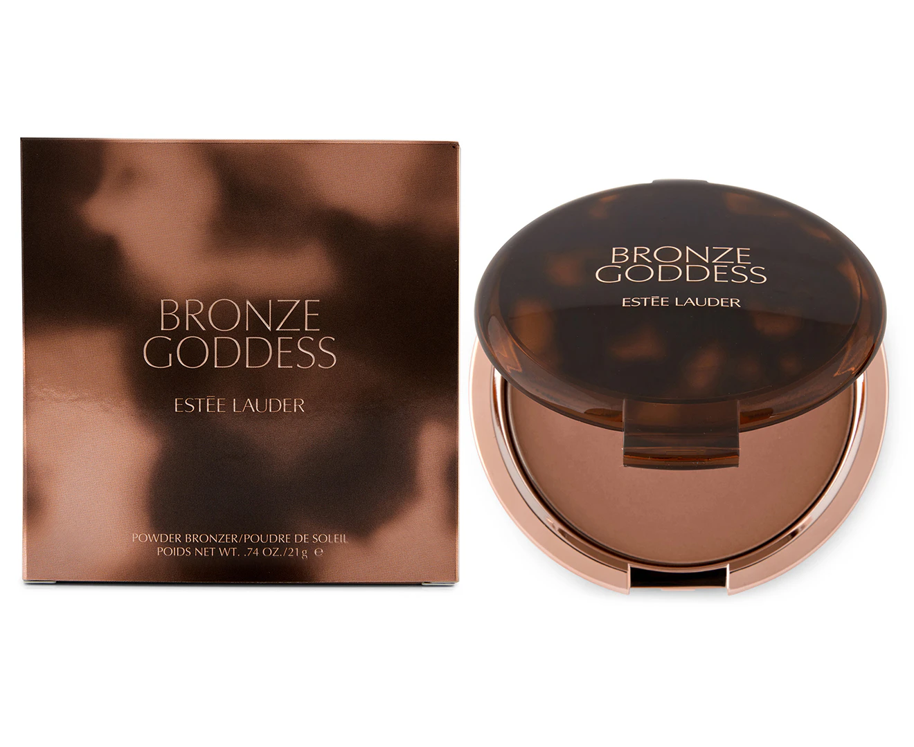 Estee Lauder Bronze Goddess Powder Bronzer # 02 Medium 21g/0.74oz