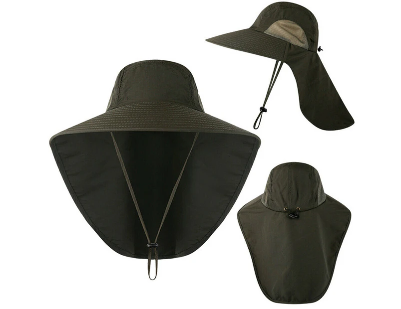 Fishing Hiking Hat UV Protect Neck Face Golf Cap