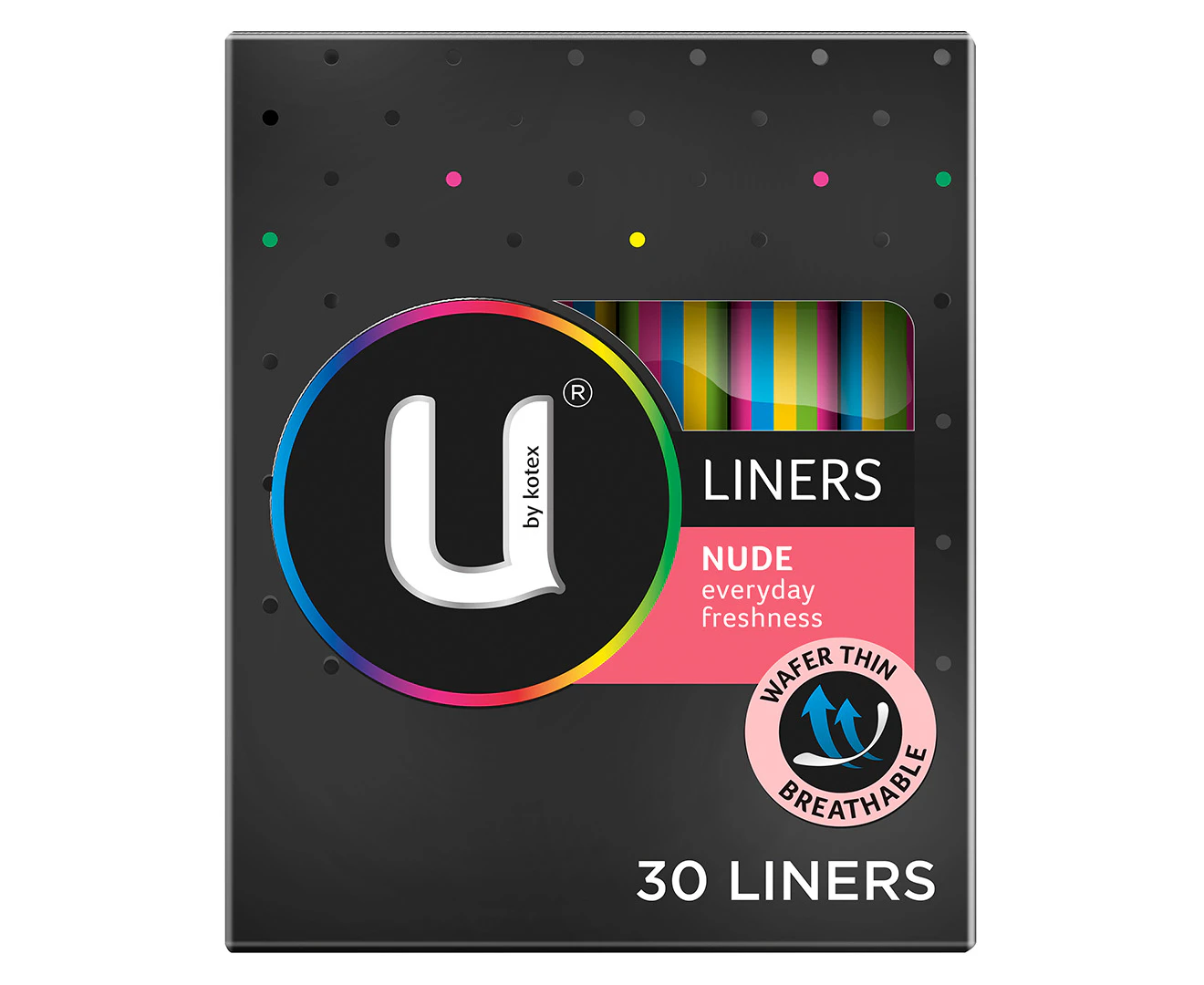 U by Kotex Nude Liners 30pack