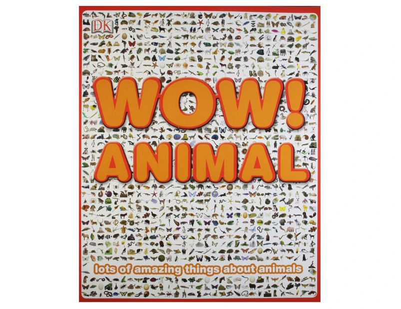 DK WOW! 3 Paperback Book Set - Animal, Earth & Human Body